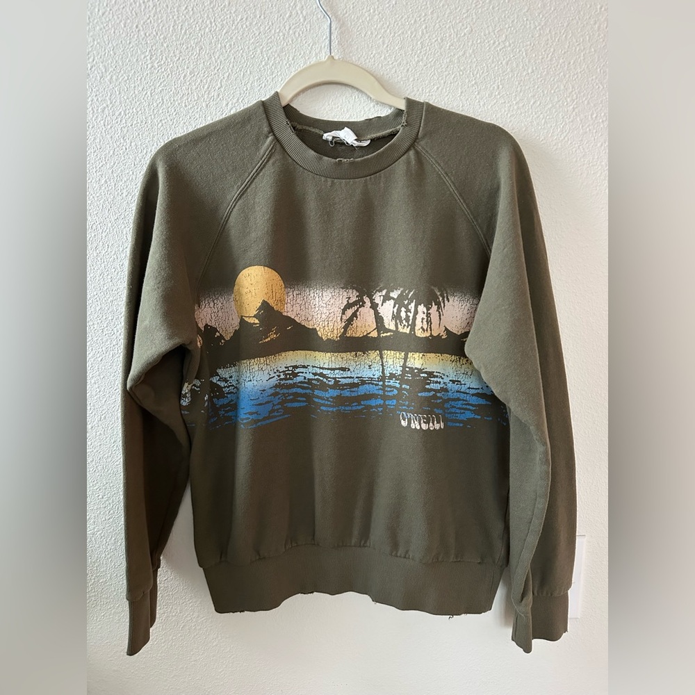 O’Neill Distressed Crewneck Sweatshirt